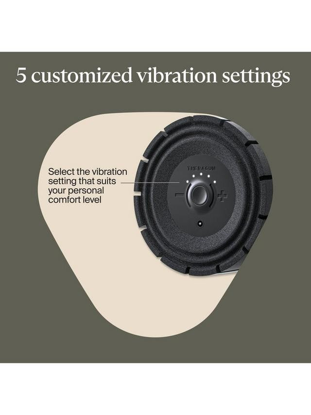 Therabody Sports Recovery Bluetooth Wave Vibration Foam Roller 13 x 30 Black