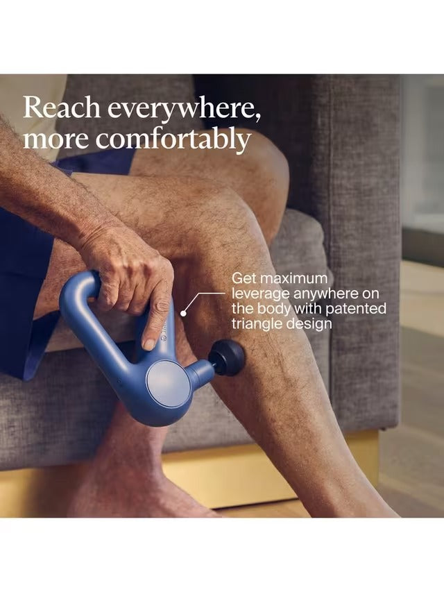 NEW Therabody Theragun Tension Relief Sports Recovery Massage Device - Navy Blue