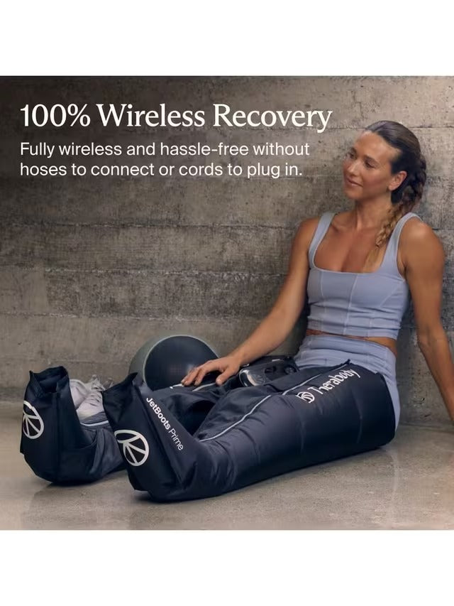 Therabody JetBoots Prime Portable Sports Recovery Compression Boots - Small