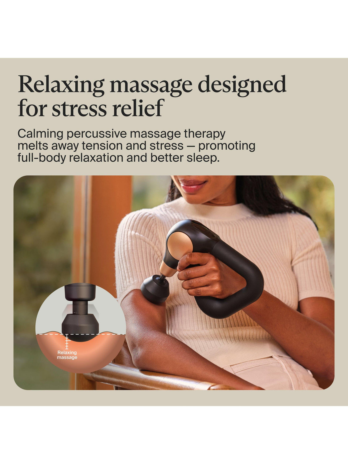 Therabody Theragun Sense 2nd Generation Sports Recovery Massage Gun - Black