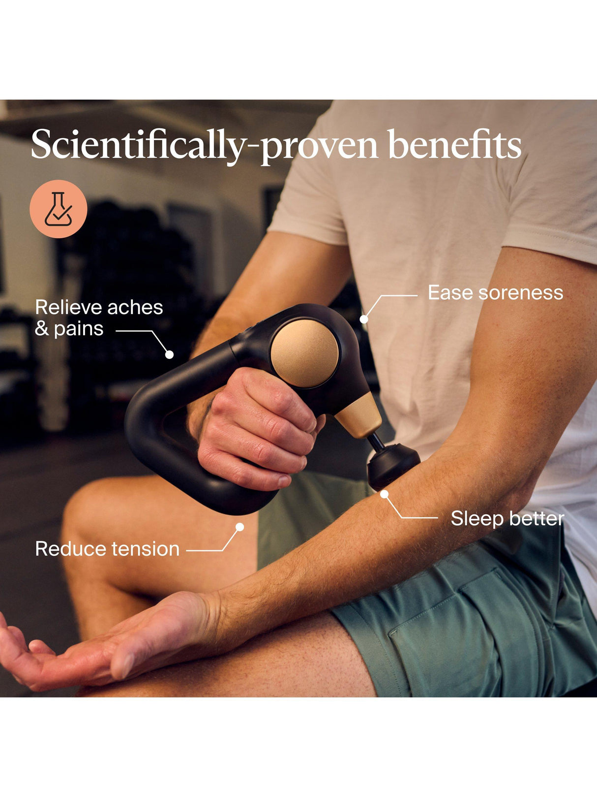 Therabody Theragun Sense 2nd Generation Sports Recovery Massage Gun - Black