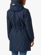 Helly Hansen Westport Insulated Hooded Regular Women's Coat - Navy - Small