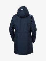 Helly Hansen Westport Insulated Hooded Regular Women's Coat - Navy - Small