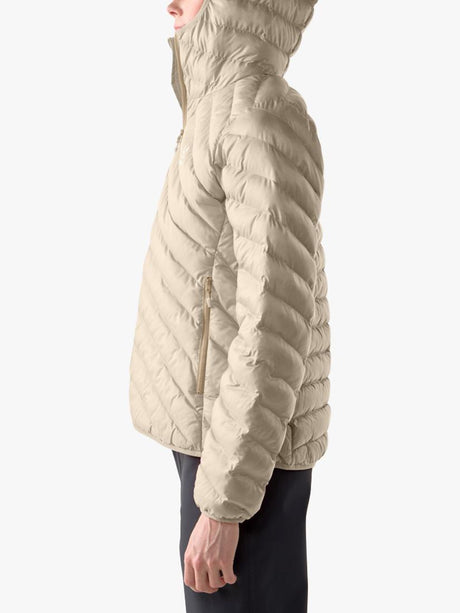 Haglöfs Women's Sarna Mimic 2 Insulated Hooded Jacket - Chalk Beige - Small