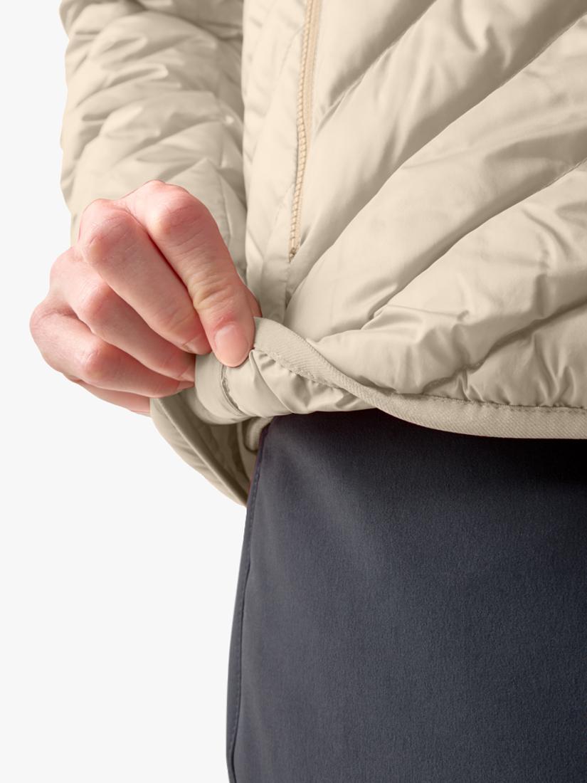Haglöfs Women's Sarna Mimic 2 Insulated Hooded Jacket - Chalk Beige - Small