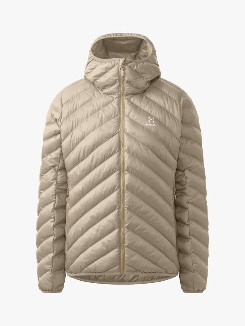 Haglöfs Women's Sarna Mimic 2 Insulated Hooded Jacket - Chalk Beige - Small