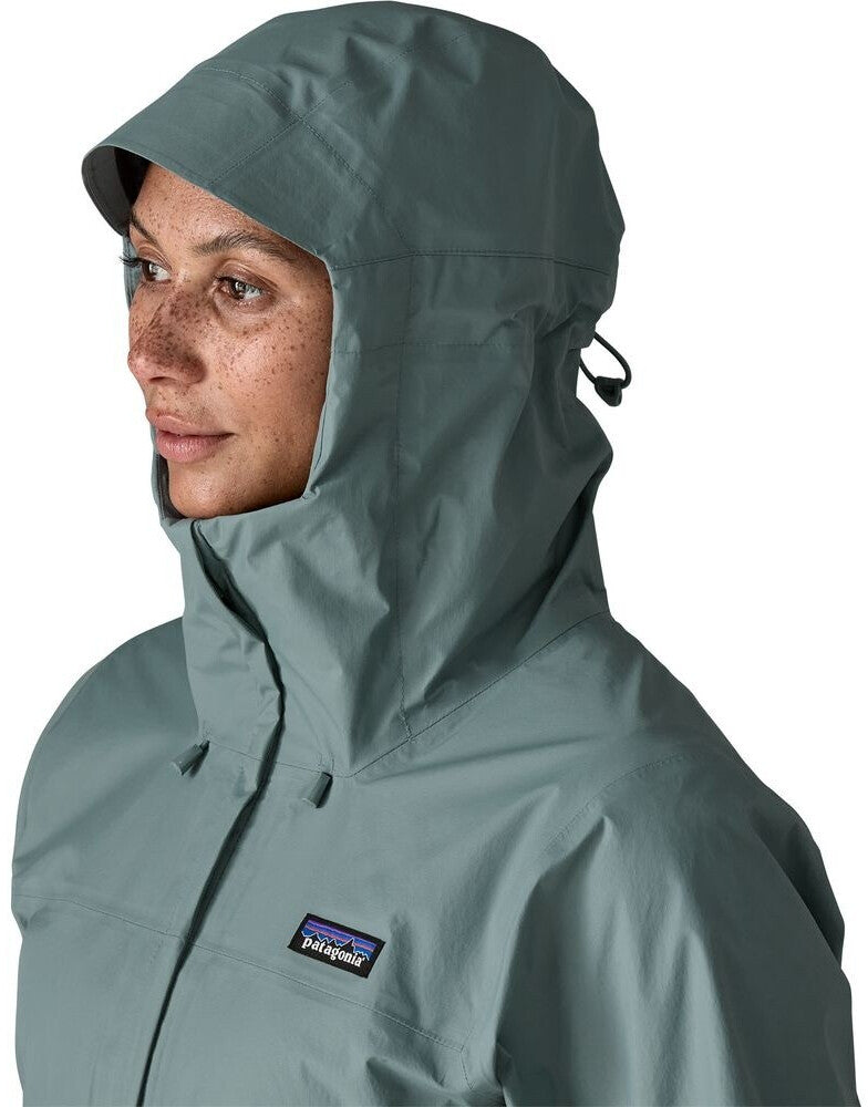 Patagonia Women's Torrentshell Waterproof Rain Jacket - Medium - Blue Sage