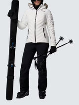 Columbia Womens Bird Mountain Insulated Winter Ski Jacket - Sea Salt - Small