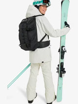 Roxy Women's Stated Technical Snow Winter Ski Jacket - Whisper White - XS