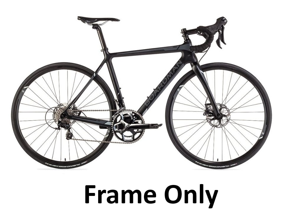 Boardman Road Pro Carbon 2017 700c Bike Frame Only - Black - 53cm Medium