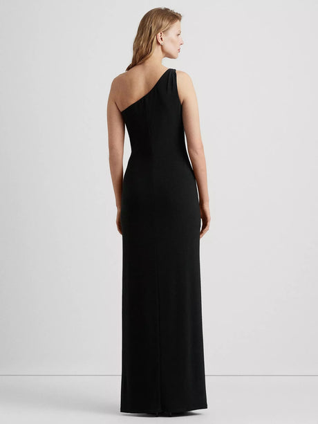 Ralph Lauren Women's Belina Sleeveless Asymmetric Maxi Dress - Black - 14