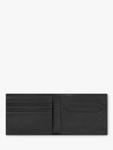 Montblanc Mens Sartorial 6-Card 2-Compartment Classic Leather Wallet - Black
