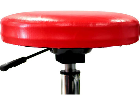 Maxshine 5-Wheels Cushioned and Adjustable 360 Degree Detailing Stool - Red