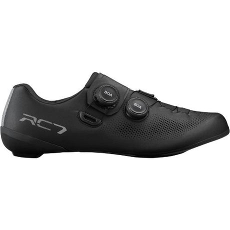 Shimano RC703 Men's SPD-SL Dual BAO Carbon Sole Road Shoes - Black - EU 43
