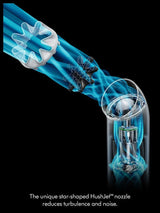 Dyson HushJet Bladeless 6- Speed Handheld 3-in-1 Mini cooling Fan - Blush