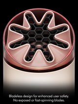 Dyson HushJet Bladeless 6- Speed Handheld 3-in-1 Mini cooling Fan - Blush