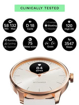 Withings ScanWatch Light 37mm GPS Activity Tracker Smartwatch - Rose Gold
