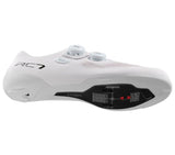 Shimano RC703 BAO SPD-SL Road Cycling Shoes - White - EU 45/UK 9.5 Wide