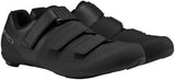 Shimano RC102 SPD-SL Road Cycling Hook & Loop Shoes - Black - EU 43/UK 8