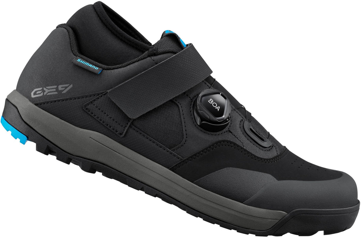 Shimano GE900 Men's SPD Mountain Bike DH/Enduro Cycling Shoes - Black - 43