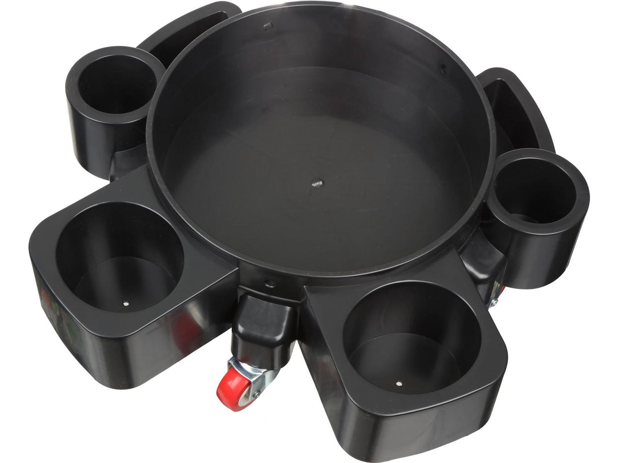 Halfords Advanced Car Washing Bucket Dolly With 5x360-Degree Casters - Black