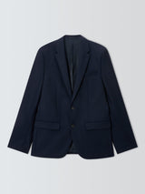John Lewis Slim Fit Pure Wool Blend Lined Slim Men's Suit Jacket - Navy 40R