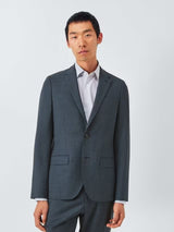 John Lewis Mens Single Breasted Slim Fit Wool Blend Suit Jacket - Navy - 42R