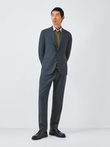 John Lewis Mens Single Breasted Slim Fit Wool Blend Suit Jacket - Navy - 42R