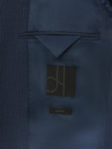 John Lewis Men's Washed Cotton Blend Smart Casual Regular Blazer - Navy 46R