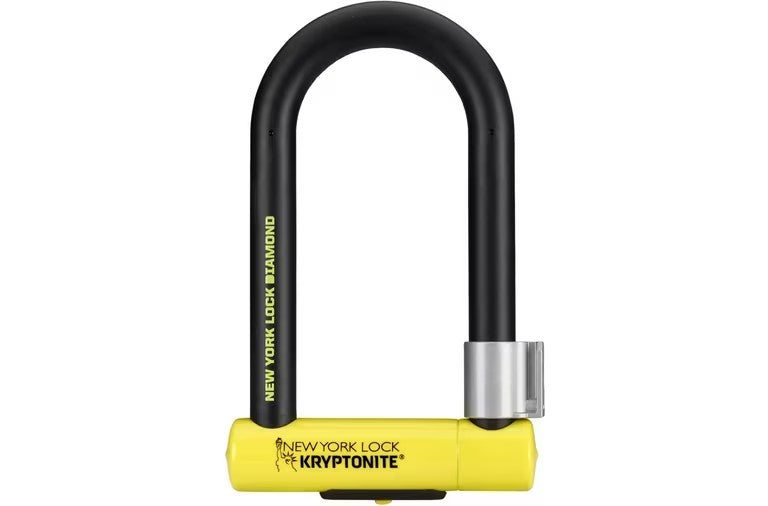Kryptonite New York Sold Secure Diamond Angle Grinder Resistant 10/10 U-Lock