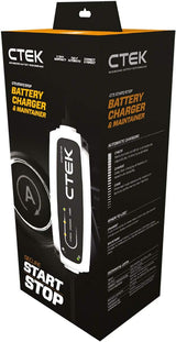 CTEK CT5 Start Stop 12V Smart Car Battery Charger & Maintainer - White/Black