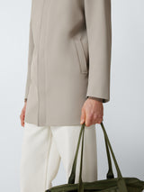 John Lewis Mac Gilet Men's Sophisticated Plain Regular Jacket Taupe - Medium