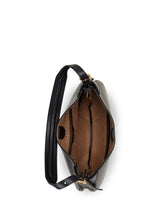 Ralph Lauren Polo ID Small Leather Adjustable Strap Shoulder Bag - Black
