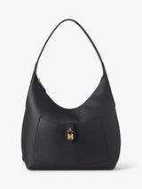 Mulberry Eliza Plain Large Classic Grain Leather Women's Shoulder Bag Black