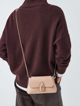 Mulberry Eliza Mini Classic Grain Leather Chain Shoulder Bag - Rosewater