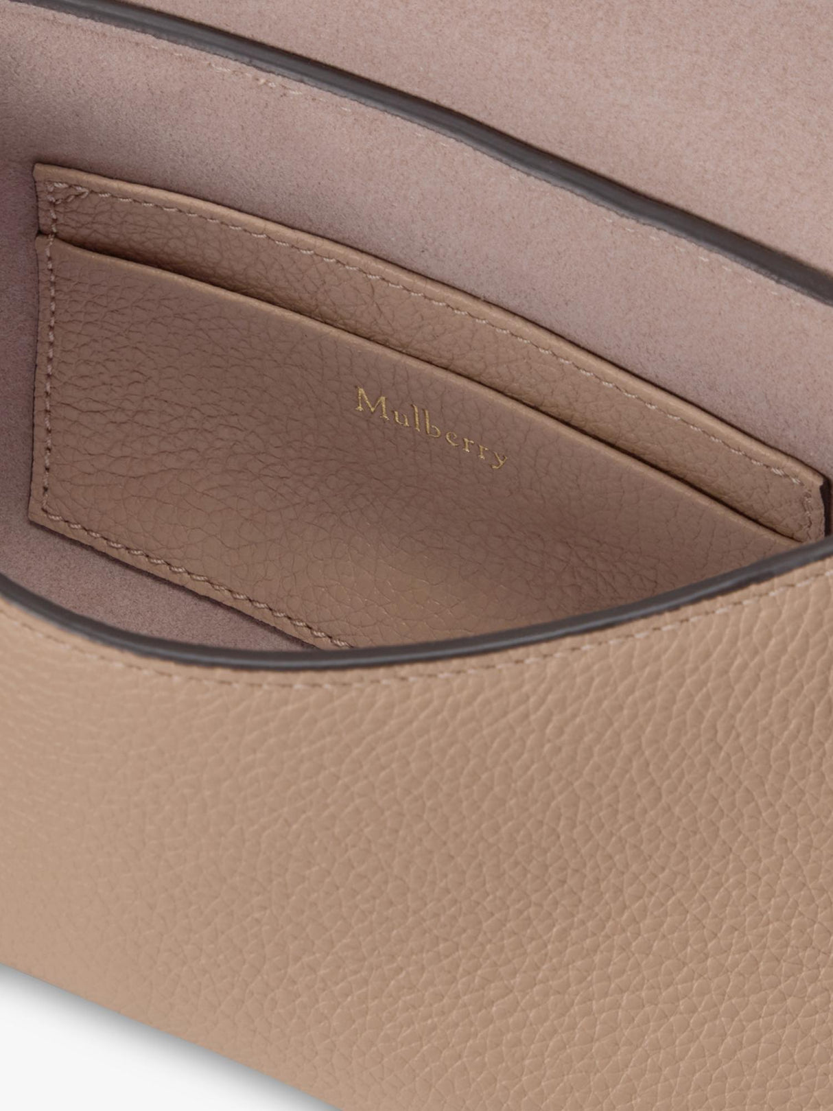 Mulberry Eliza Mini Classic Grain Leather Chain Shoulder Bag - Rosewater