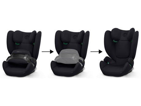 CBX by CYBEX Pallas B i-Size Group 1/2/3 15Mo-12Yrs Child Car Seat - Black