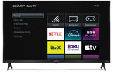 Sharp 40HD2425K Full HD LED HDMI USB 40" Frameless Roku Smart TV - Black
