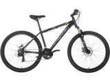 Apollo Evade Mens 21-Speed Disc Brake Age 14+ Mountain Bike - Black - Small