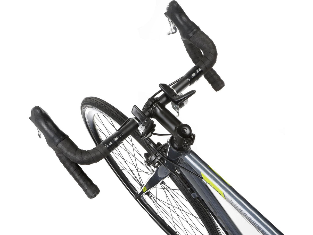 Apollo Paradox Mens 14-Speed V-Brakes Alloy Road Bike - Grey - 51cm Medium