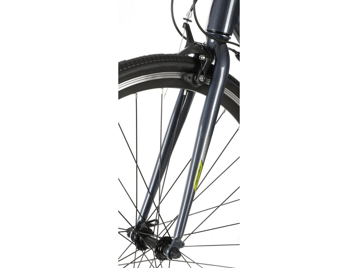 Apollo Paradox Mens 14-Speed V-Brakes Alloy Road Bike - Grey - 51cm Medium