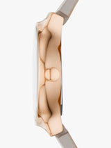 Skagen SKW3005 Women's Freja Eco Leather Strap 26mm Watch - Brown/Rose Gold