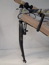Apollo Belmont Mens 21 Speed V-Brakes Hybrid Bike - Black -  18" Medium