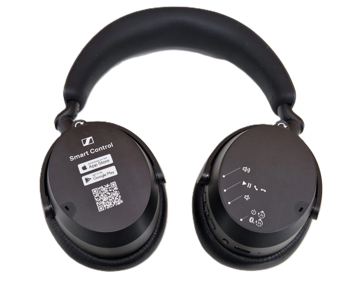 Sennheiser Accentum Noise-Cancelling Wireless Over-Ear Headphones - Black