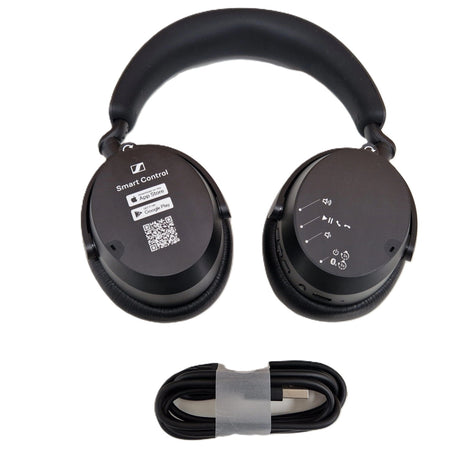 Sennheiser Accentum Noise-Cancelling Wireless Over-Ear Headphones - Black