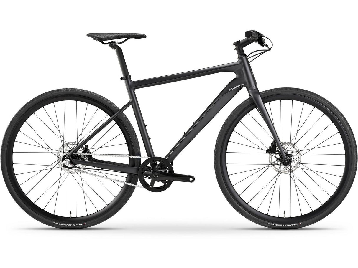 Boardman URB 8.6 Unisex 3 Speed Disc Brake Hybrid Bike 700c - Large - Black