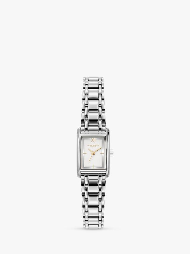 Olivia Burton 24000281 Women's Bracelet Strap Watch Silver Stainless Steel
