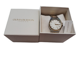Olivia Burton 24000203 Women's Lustre 34mm Polished Bracelet Strap Watch