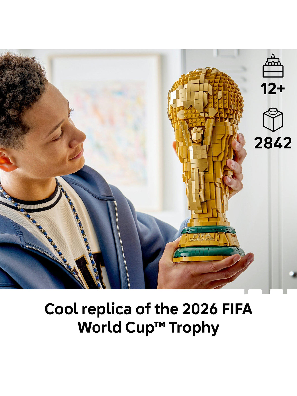LEGO Editions 43020 FIFA World Cup Official Trophy Model Kit 2842 Piece Set