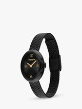 Coach 14504569 Women's 22mm Mesh Bracelet Stainless Steel Watch 3ATM - Black